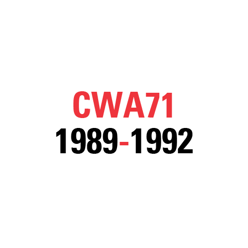 CWA71 1989-1992